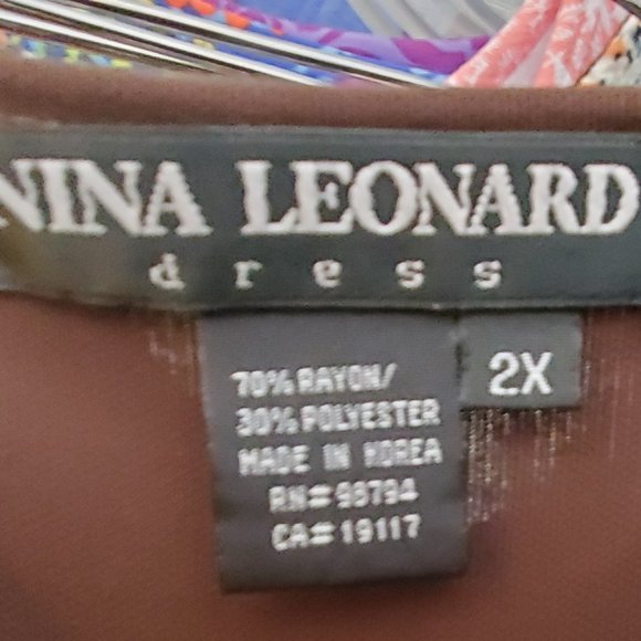 NINA LEONARD DRESS - Picture 2 of 2